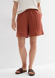Trikåshorts i bomullsmix, bonprix