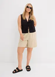 Shorts i linnemix, bonprix
