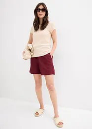 Shorts i linnemix, bonprix