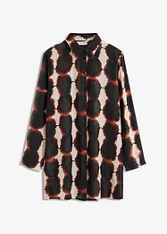 Lång blus med batikmönster, bonprix