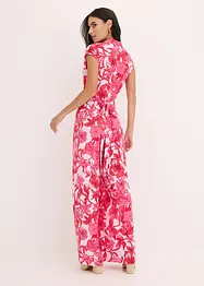 Mönstad jumpsuit av jersey, bonprix