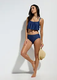 Bikinöverdel i jeanslook, bonprix