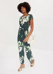 Jumpsuit med knytband, bonprix
