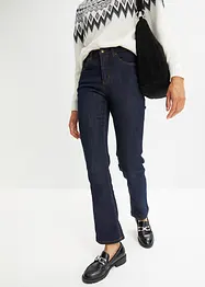 Stretchjeans med vida ben och hög midja, bonprix