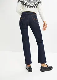 Stretchjeans med vida ben och hög midja, bonprix