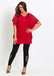 Leggings med spets, bonprix