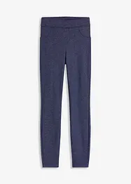 Termoleggings med jeanslook, bonprix