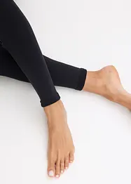 Fleecefodrade leggings 140 den, bonprix