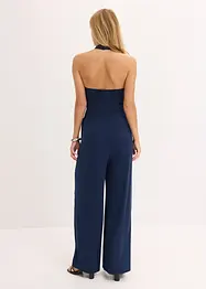 Jerseyjumpsuit med laserskurna cut-outs, bonprix