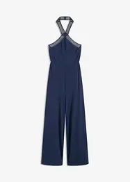 Jerseyjumpsuit med laserskurna cut-outs, bonprix