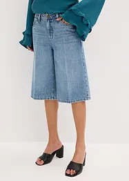 Jeansshorts Mid Waist, Low Stretch, bonprix