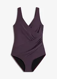 Baddräkt med omlottlook och medelhög formande effekt, bonprix