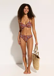 Bygelbikini (2 delar) med högt skurna benöppningar, bonprix