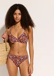 Bygelbikini (2 delar) med högt skurna benöppningar, bonprix