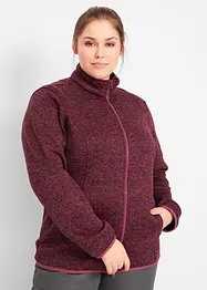 Funktionsjacka 3-i-1 med innerjacka av stickat fleecematerial, bonprix