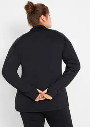 Varm träningsjacka med reflekterande tryck, bonprix