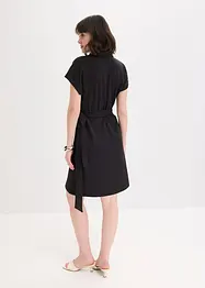 Miniklänning med omlottlook, bonprix