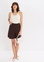Bermudas med intagningar, bonprix