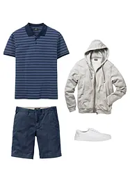 Bermudas i chinosmodell i ren bomull, Regular Fit, bonprix