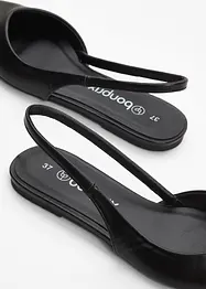 Ballerinaskor med slingback, bonprix