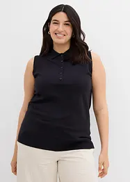 Stickad topp, bonprix