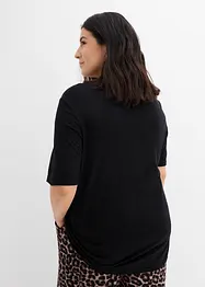 Lång topp av mjuk viskos, bonprix