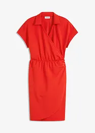 Miniklänning med omlottlook, bonprix