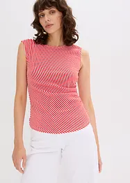 Rynkad topp, bonprix