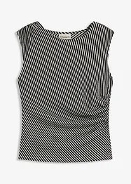 Rynkad topp, bonprix