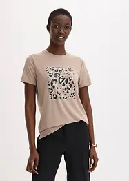 Topp med leopardtryck, bonprix