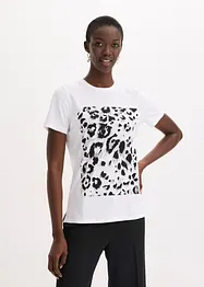 Topp med leopardtryck, bonprix