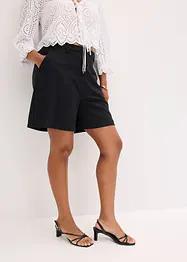 Bermudas med intagningar, bonprix