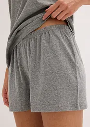 Pyjamas med shorts och spets, bonprix