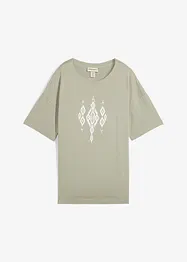 T-shirt med tryck, bonprix