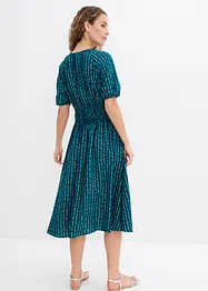 Midiklänning av mjuk viskos, bonprix