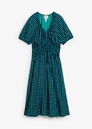 Midiklänning av mjuk viskos, bonprix