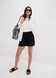 Viskosshorts med bekväm midja, bonprix