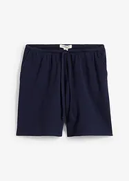 Shorts av ren bomull med struktur, bonprix