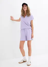 Trikåshorts i ren bomull, bonprix