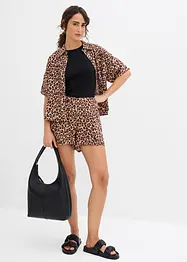 Shorts av mjuk viskos, bonprix