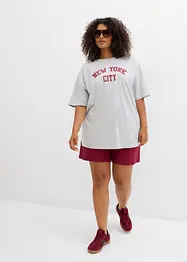 Oversized topp av ekologisk bomull, bonprix
