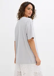 Oversized topp av ekologisk bomull, bonprix