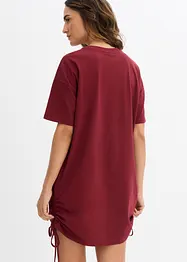 Jerseyklänning av elastisk bomullsmix, bonprix