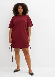 Jerseyklänning av elastisk bomullsmix, bonprix