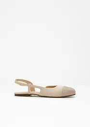 Ballerinaskor med slingback, bonprix