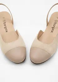 Ballerinaskor med slingback, bonprix