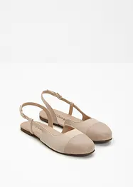 Ballerinaskor med slingback, bonprix