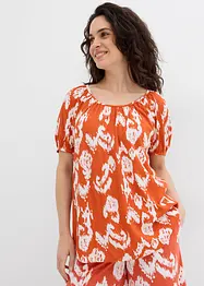 Blustunika av mjuk viskos, bonprix