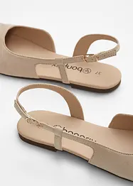 Ballerinaskor med slingback, bonprix