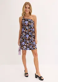 Miniklänning i one shoulder-modell, bonprix